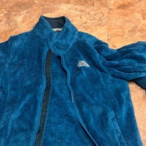 North face used jacket fluffy